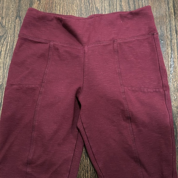 MUDD maroon legging size M - Picture 4 of 9